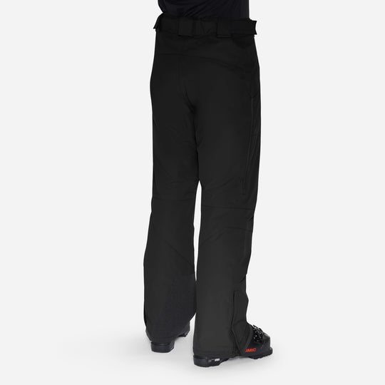 Skibukser til mænd, Sort, produktfoto.  Side #color_charcoal-black