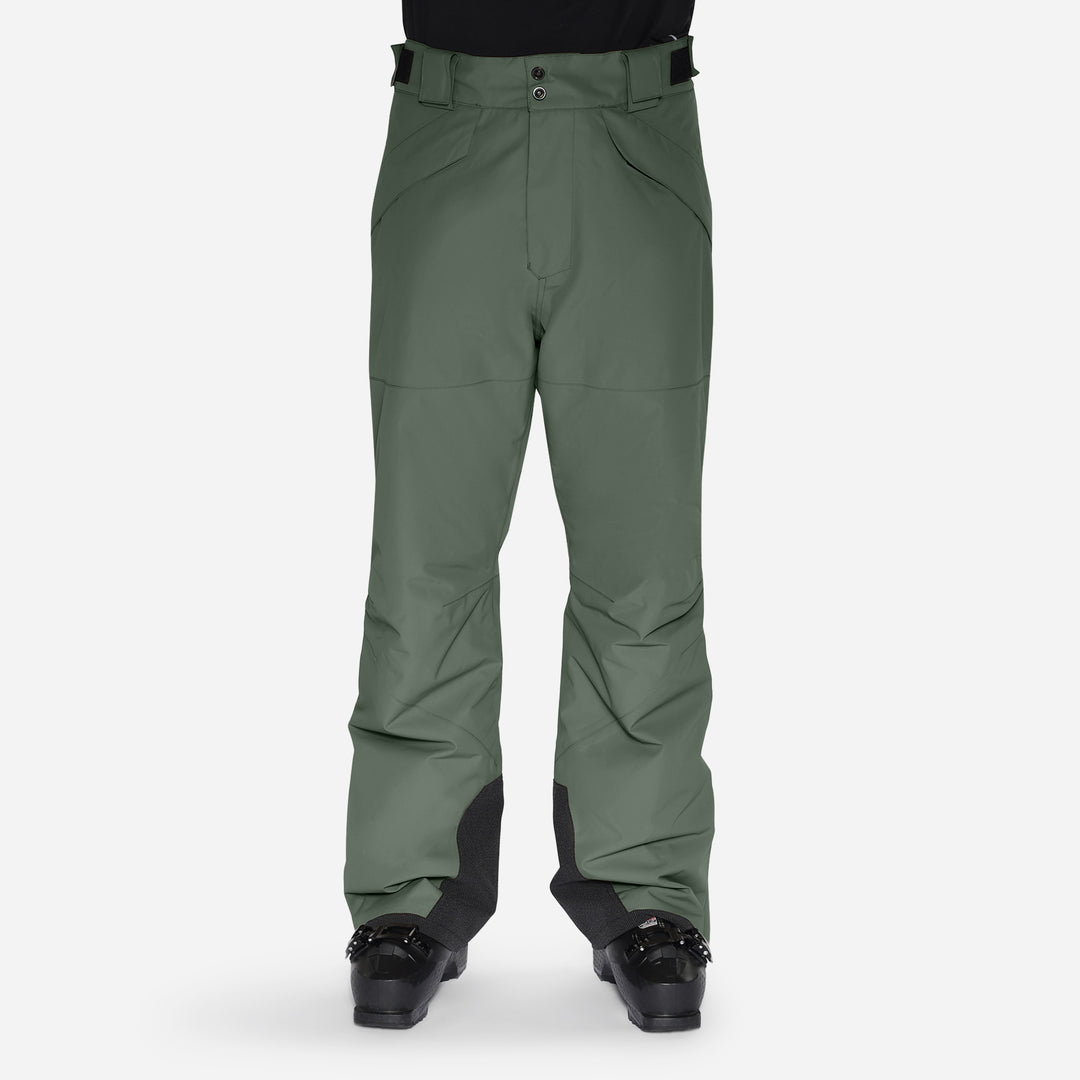 Skibukser til mænd, Mørk Oliven, produktfoto. 2 #color_dark-olive