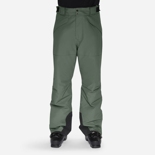 Skibukser til mænd, Mørk Oliven, produktfoto. 2 #color_dark-olive