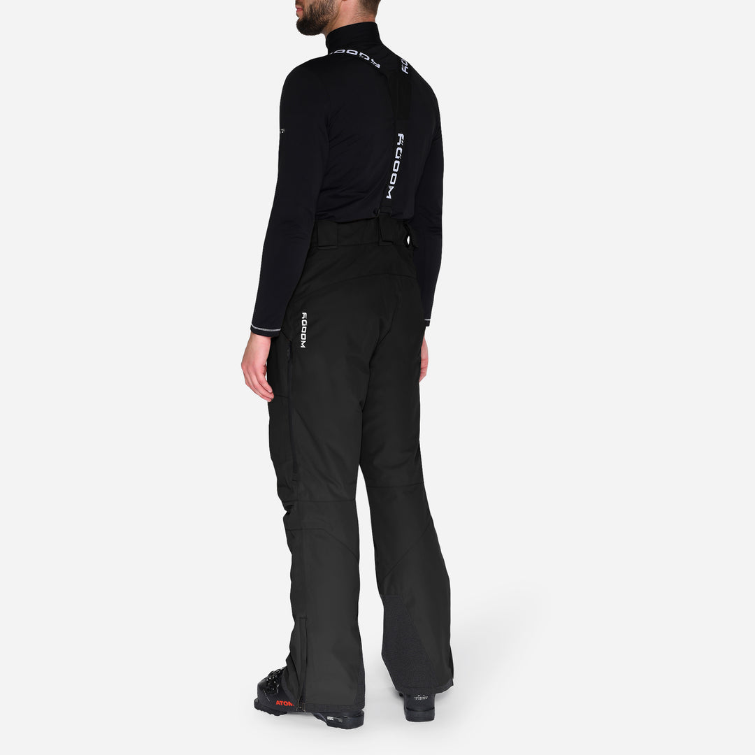 Skibukser til mænd, Sort, produktfoto.  Side 2 #color_charcoal-black