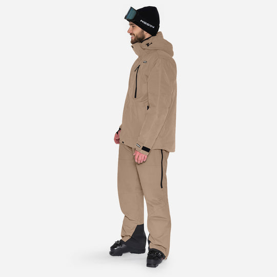 Skijakke til mænd, Beige, produktfoto - Side #color_stone-greige