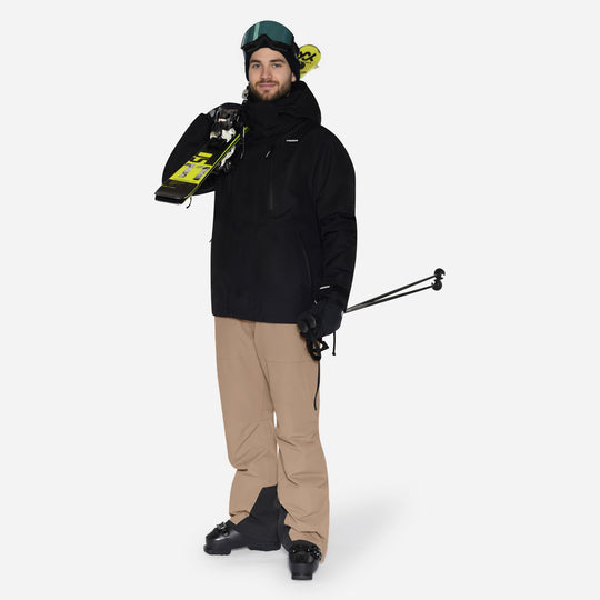 Skibukser til mænd, Beige, produktfoto. #color_stone-greige