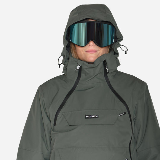 Skibriller med blå spejl-linse. #color_ice-blue-mirror