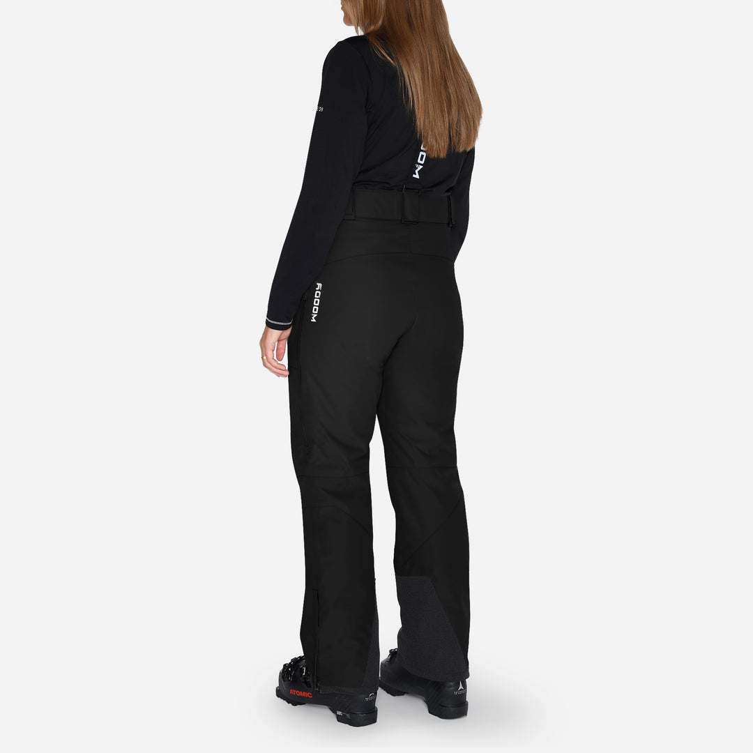 Skibukser til kvinder, Sort, produktfoto 3 #color_charcoal-black