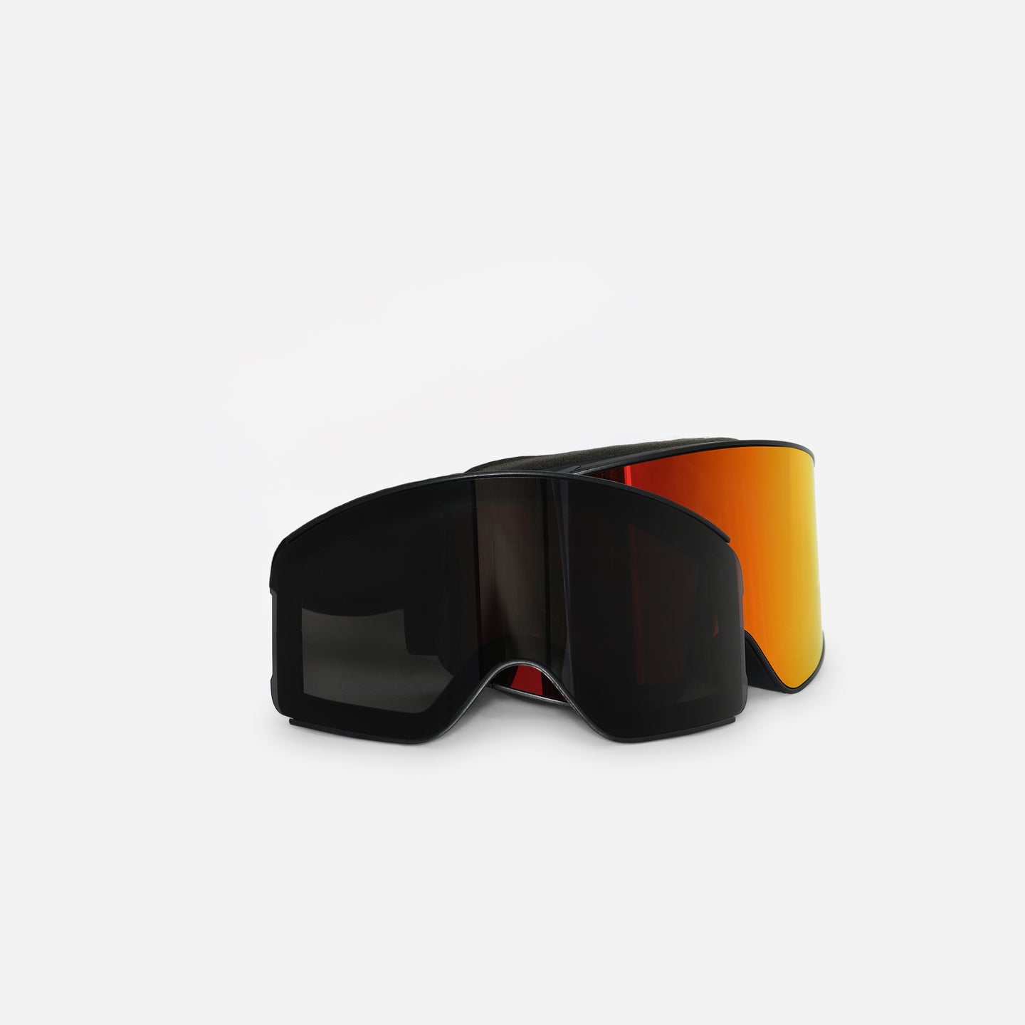 Woody Ski Googles, Extra lens, Black